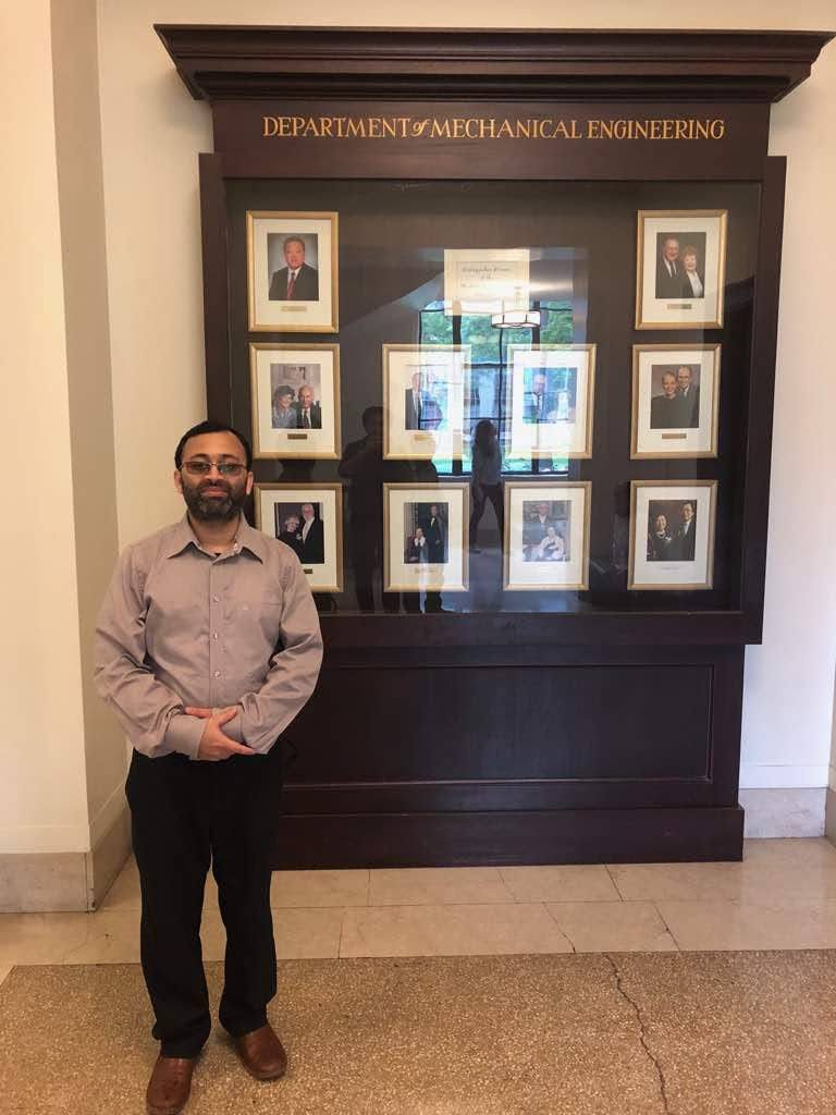 Abul Quasem Al-Amin at the MIT Department of Mechanical Engineering